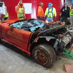 1984 PPG Pace Car is Fifth Corvette Lifted to Safety