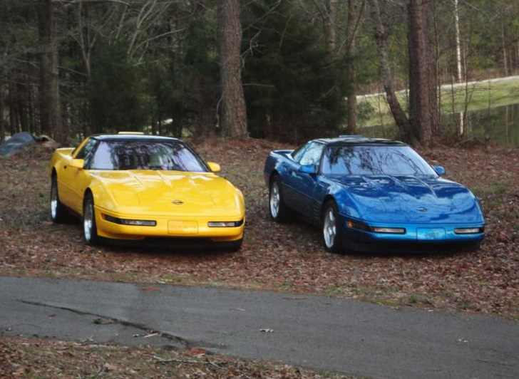 Two C4 Corvette ZR-1s (2)