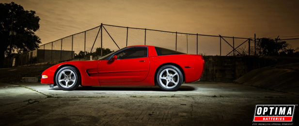 OPTIMA Presents Corvette of the Week: Red C5 in the Right Light
