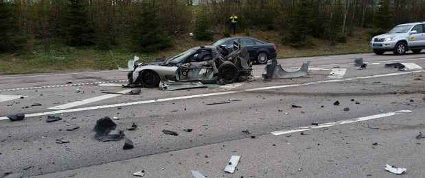 Corvette Carnage in Norway