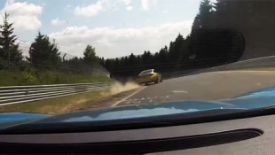 C6 Z06 Intimidates BMW M4 on Nürburgring