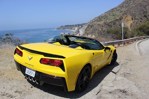 Corvette (overlooking the PCH - CF)