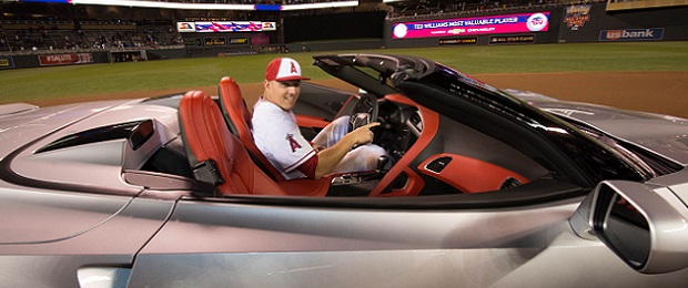 MLB All-Star MVP Trout Scores a New Corvette