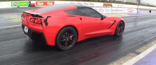 Video: Late Model Racecraft Twin-Turbo, Auto-Tranny C7 Dips into Low 10s