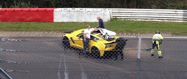 2015 Corvette Z06 Crashed on Nürburgring Slider