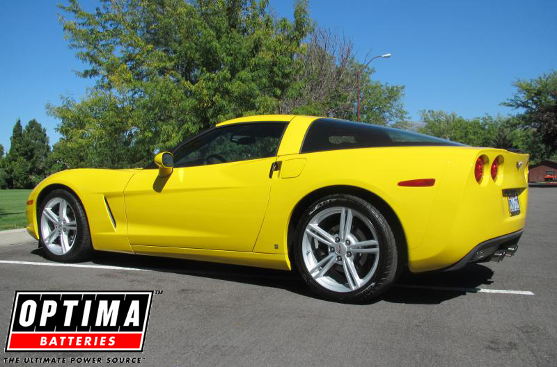 2009 Chevrolet Corvette 2LT Coupe in Yellow Home
