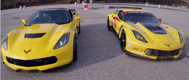 New Z06 and C7.R share a lot more than speed