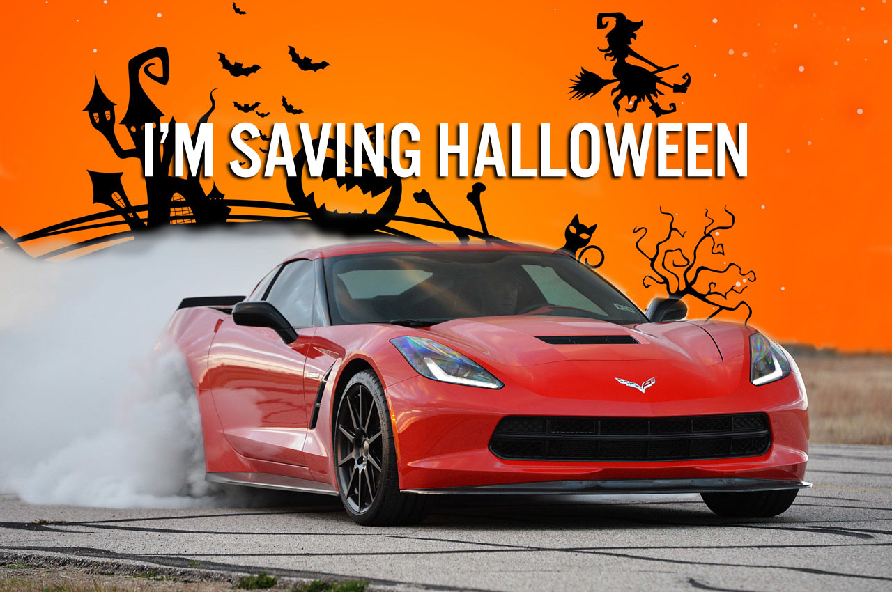 C7 Corvette Stingray Saving Halloween