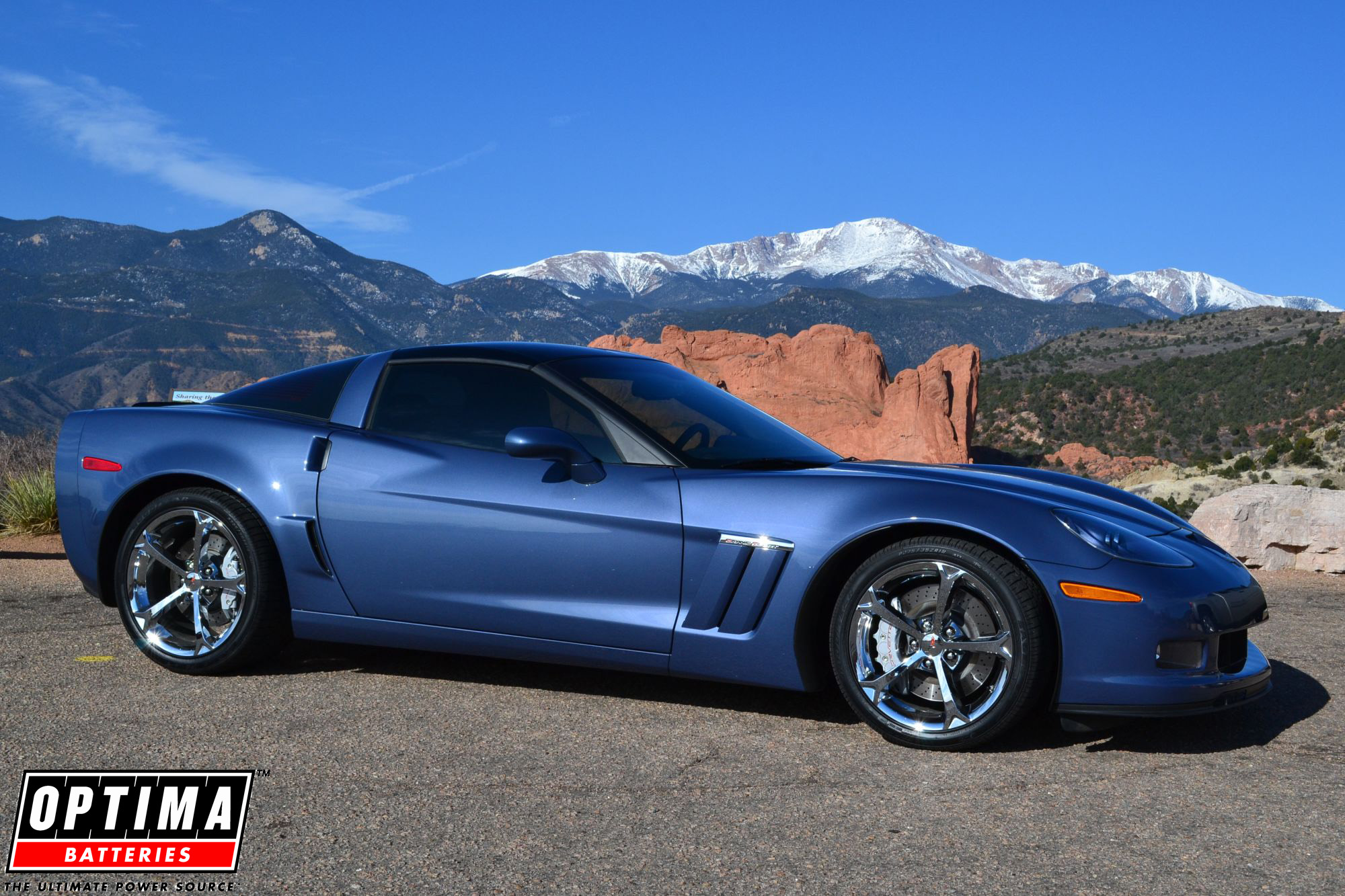 Supersonic Blue is The Hue for the C6 Corvette Grand Sport