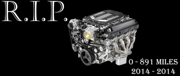 2015-Chevrolet-Corvette-Z06-LT4 Engine Blown Death Slider