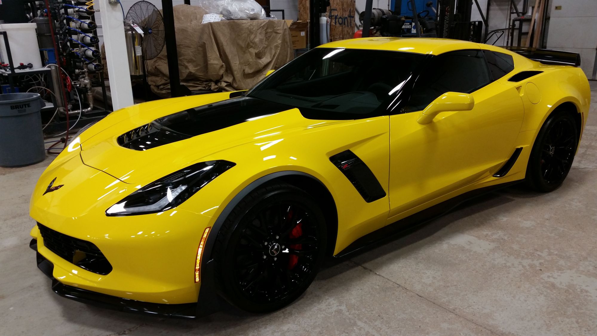 2015 Corvette Z06 in Garage