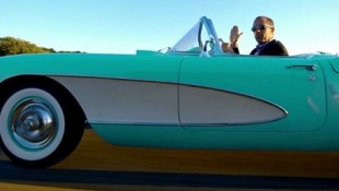 Jerry Seinfeld and Jimmy Fallon Take a ’56 Corvette for a Spin