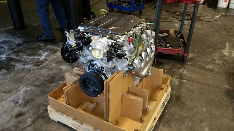 Lawdogg's LT4 Replacement Engine for his 2015 Corvette Z06