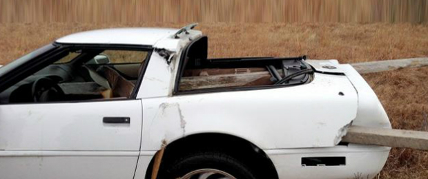 Joyrider Wrecks Woman’s Corvette Days Before Christmas