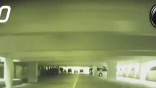 Corvette C7 Valet Hitting 50 mph in Garage Caught on Video