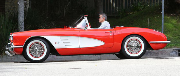 George Clooney and 17 Other Celebrities Who Drive Corvettes