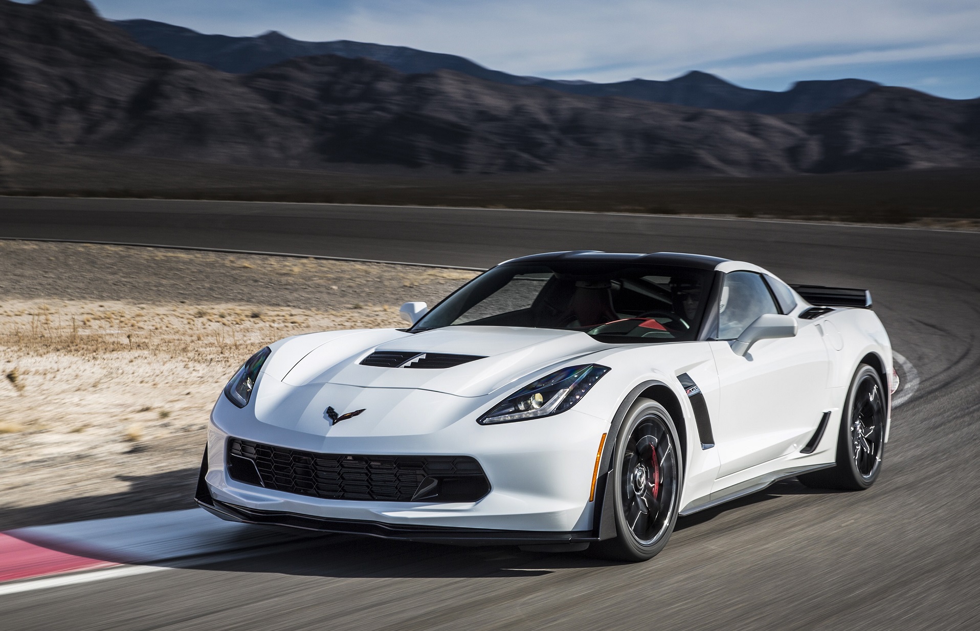 Z06 on track