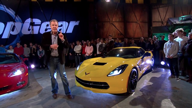 C7 Corvette Stingray on Top Gear Featured