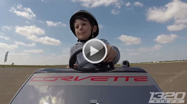 Kids & Corvettes: Check Out this Future Corvette Owner in Training