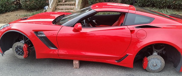 ALERT: Fellow Corvette Owner’s Z06 Wheels Stolen