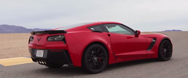 Automobile Takes New Corvette Z06 to the Track