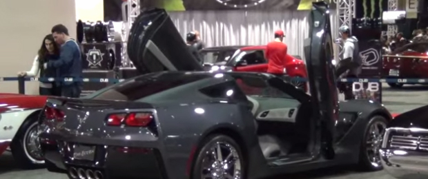 Only a Matter of Time: C7 Corvette Sports Lambo Doors