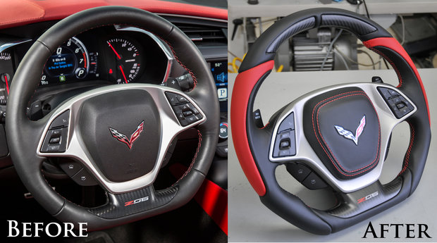 John Caravaggio Makes a True Performance Steering Wheel for the C7 Corvette Z06