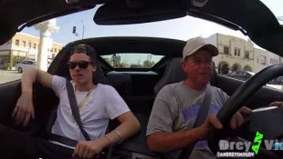 YouTube Actor Allows Homeless Man to Drive His C7 Corvette