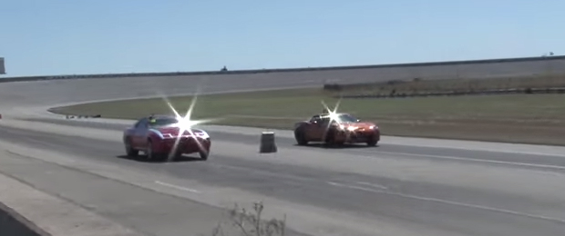H8R MKR Corvette Meets its Match in a Supra