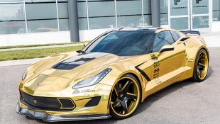 Forgiato Goes for the C7 Corvette Gold