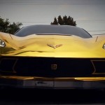See the Gorgeous Gold Forgiato C7 Corvette in Action