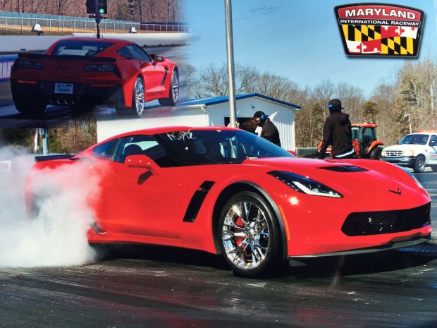 Corvette Z06 Tears Up the Drag Track