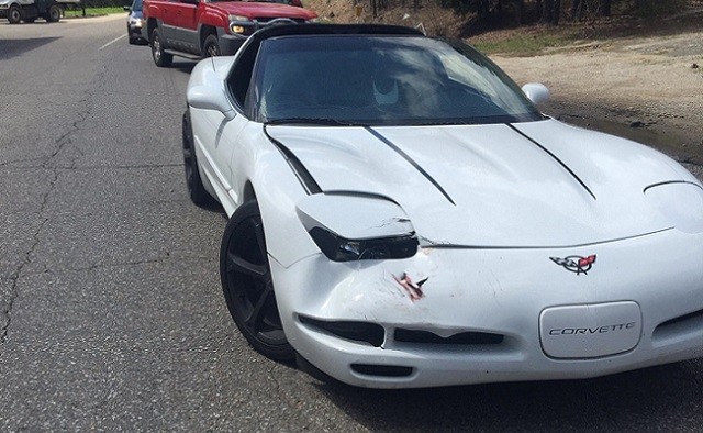 Insurance Company Says This Corvette Is “Totaled”