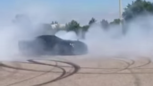 1,000 HP Corvette Struts Its Stuff With a Few Donuts