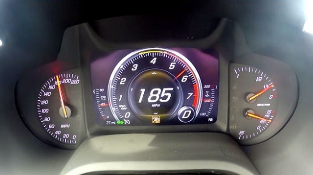 Corvette Z06 Sucks Down Serious Gas at 185mph