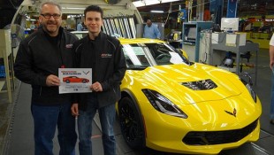 Facebook Fridays: Father and Son Take in the Corvette Z06 Delivery Experience