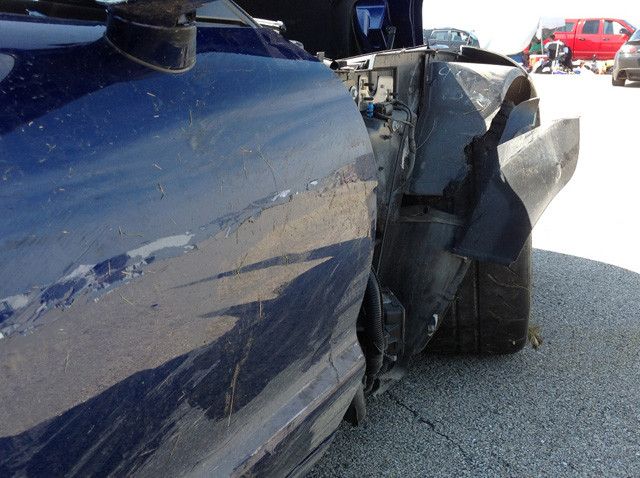 This C5 Corvette Got a ‘Panel Adjustment’ at the Track