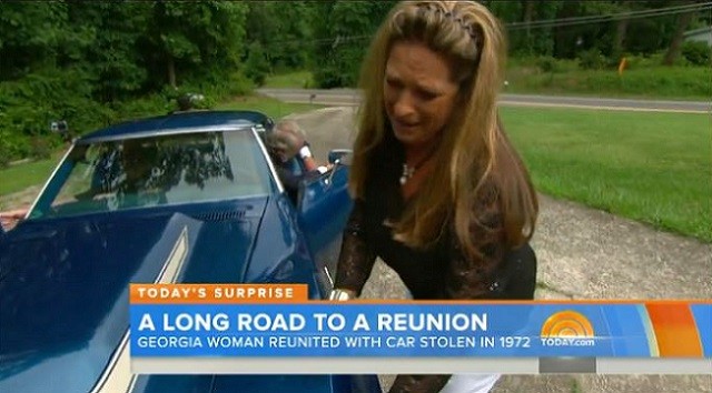 Woman Reunited With Corvette Stingray After 43 Years