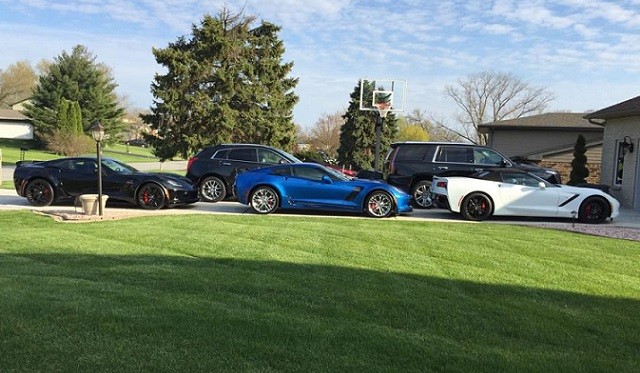 Facebook Fridays: Not One, Not Two, but Three C7 Corvettes