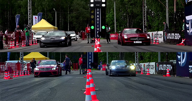 More Fun C6 Corvette ZR1 Drag Race Footage