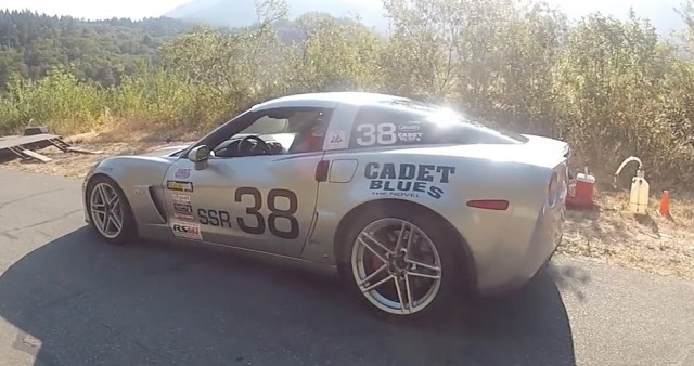 C6 Corvette Z06 Takes on 1,160 Foot Hillclimb
