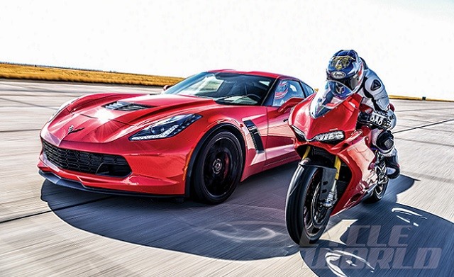 Cycle World Gives the Corvette Z06 a 180 mph Run