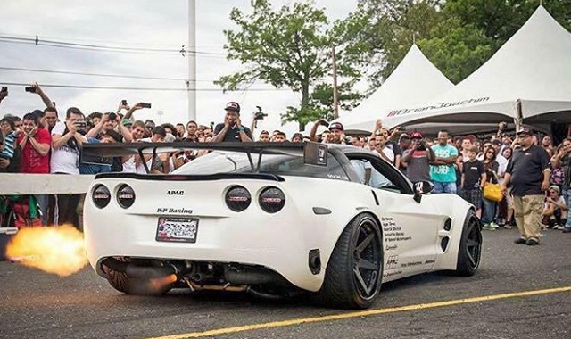 Facebook Fridays: Fire Breathing Corvette Takes Center Stage