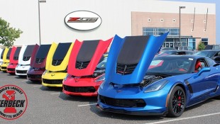 Seven of Our Favorite Captions for This Corvette Rainbow