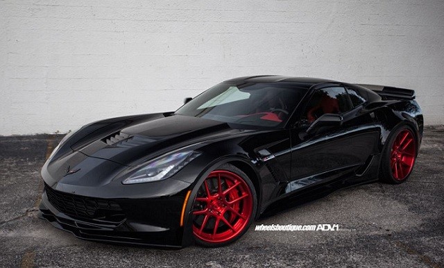 How ‘Bout Some Red Wheels for Your C7 Corvette?