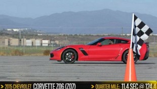 Corvette C7 Z06 Wins Motor Trend’s Best Driver’s Car Drag Race