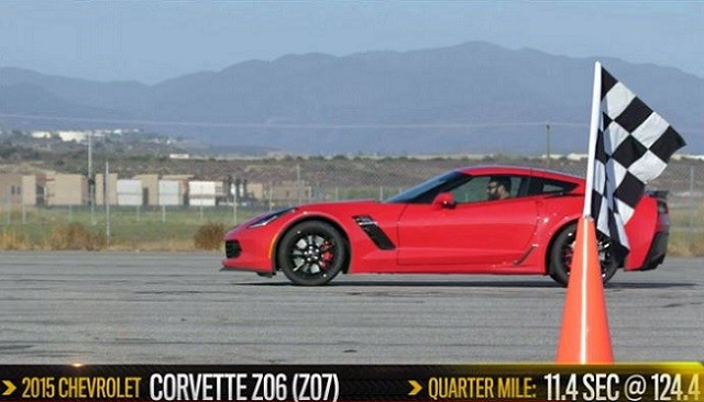 Corvette C7 Z06 Wins Motor Trend’s Best Driver’s Car Drag Race