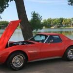 NoviStretch Presents Corvette of the Week: a Little Red 1972 L48 Convertible