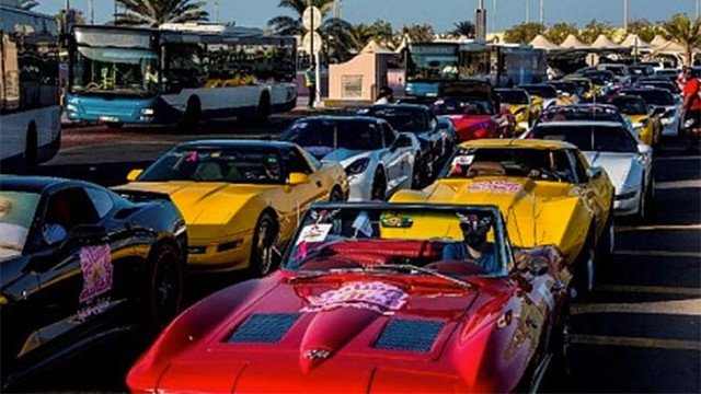 Corvette Fans in Middle East Share Passion for Helping Others