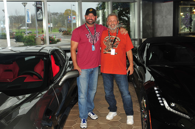 Marine Surprises Dad With New Corvette